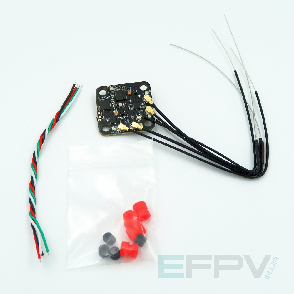 Приймач Radiomaster DBR4 Dual Band Xross Gemini ExpressLRS RX