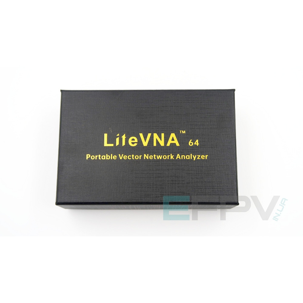 Портативний векторний аналізатор спектра LiteVNA 64 (50 кГц–6,3 ГГц)