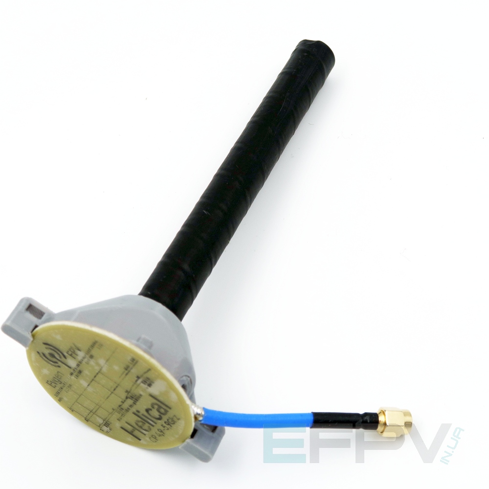 Антена Helical/Хелікс LHCP 14 dBi 12 витків  4.9-6.1 GHz