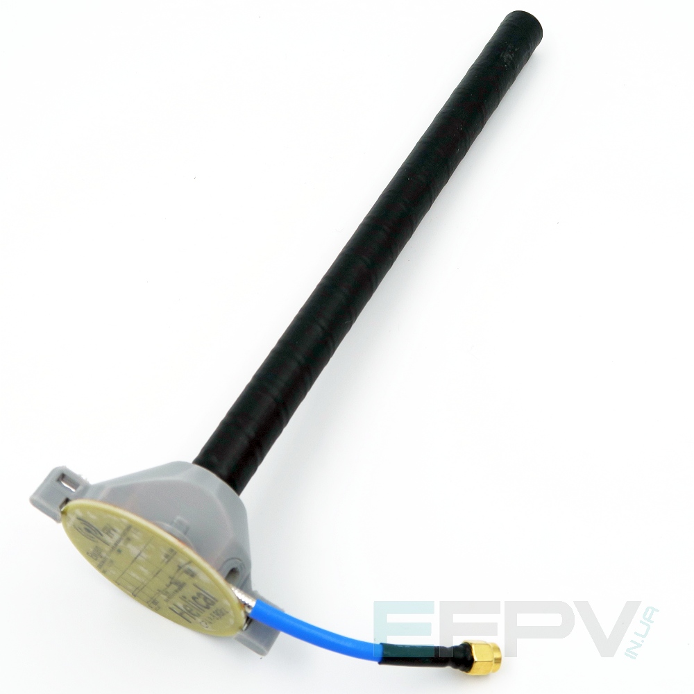 Антена Helical/Хелікс RP-SMA LHCP 16.3 dBi 18 витків  4.9-6.1 GHz
