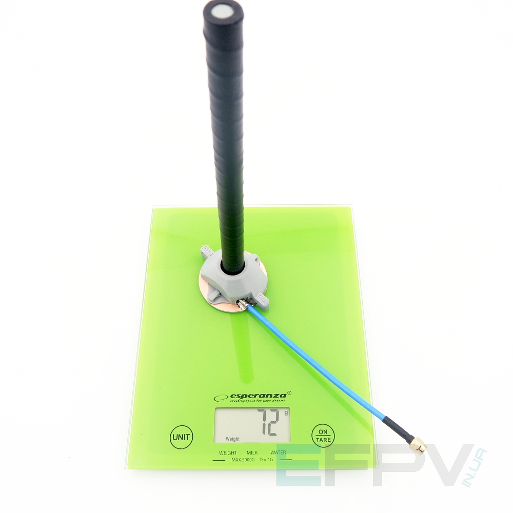 Антена Helical/Хелікс LHCP 16.3 dBi 18 витків (15 см) 4.9-6.1 GHz
