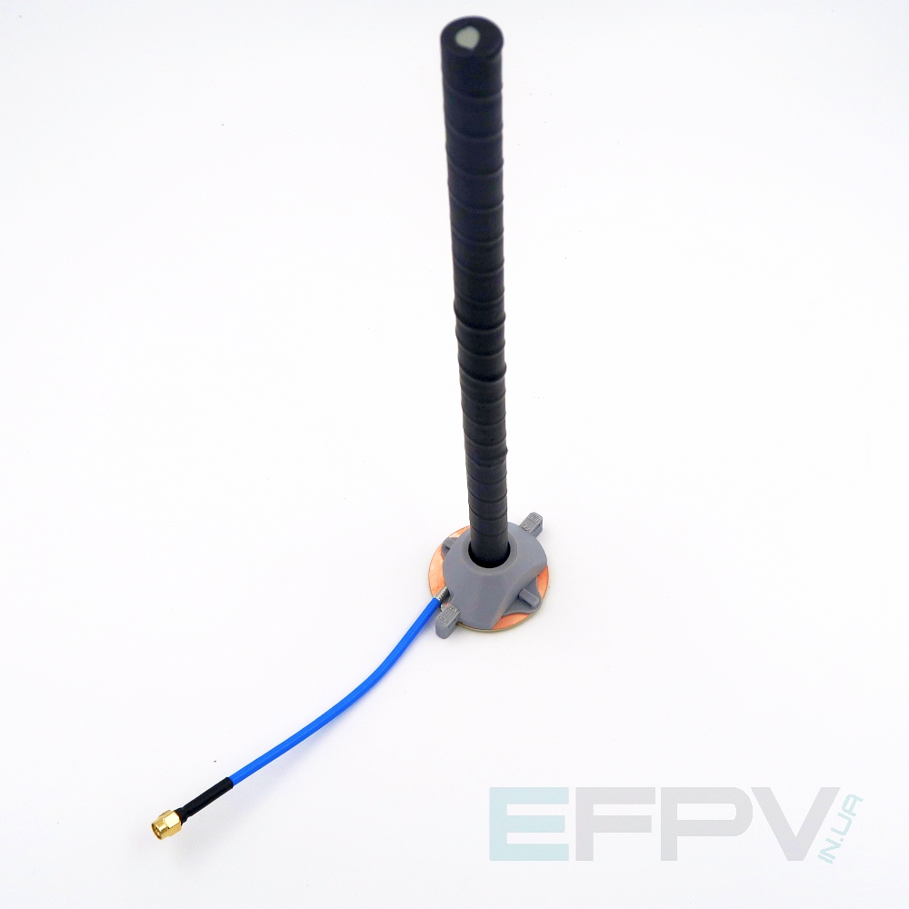 Антена Helical/Хелікс LHCP 17.8 dBi 22 витків  4.9-6.1 GHz (15 см)