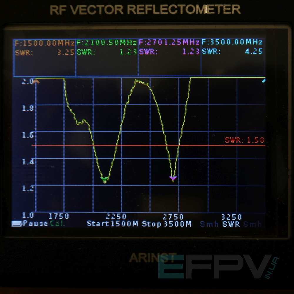 Диполь 2000-2800 MHZ (текстоліт)