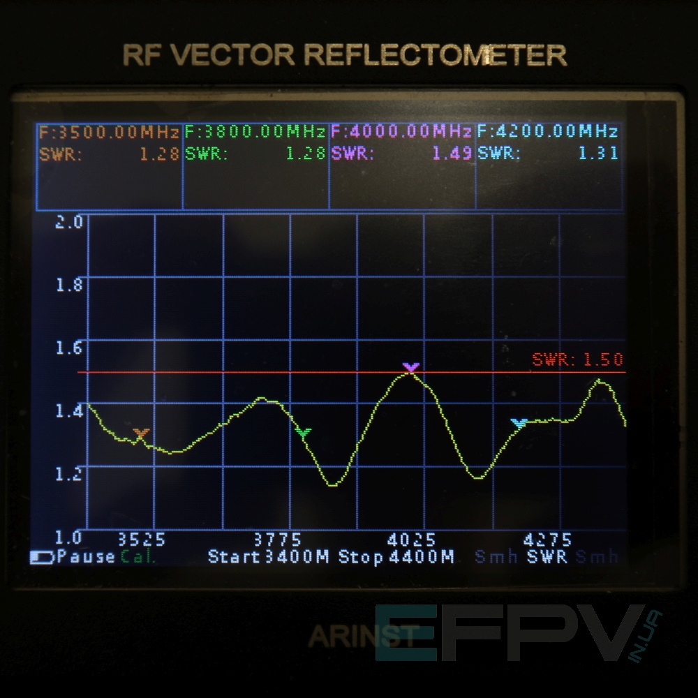 Антена Helical 3.5-4.5 GHz RHCP 12-14dB