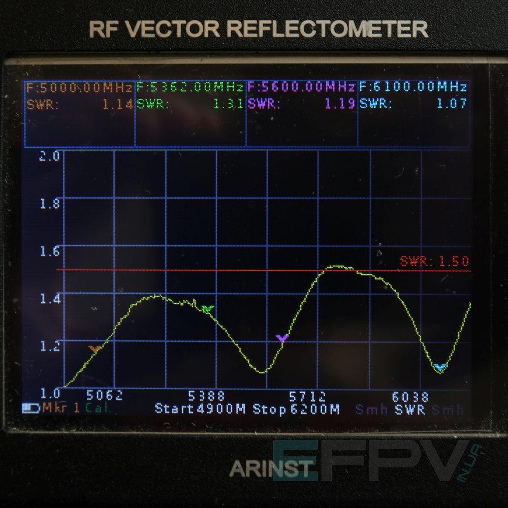 Антена Helical/Хелікс RHCP 4.9-6.1GHz  (16в) (light) 15 dBi