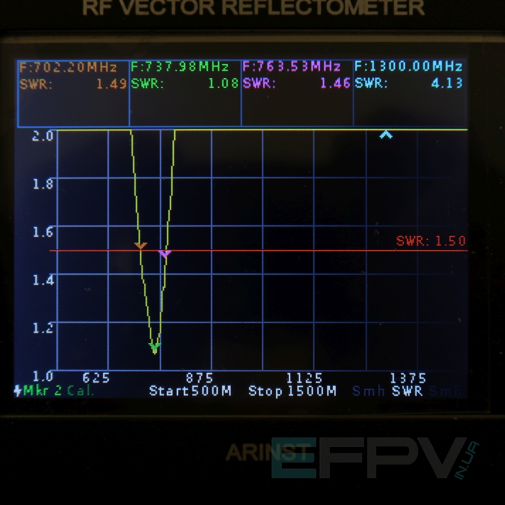 Антена Моксон 750 MHz (текстоліт)