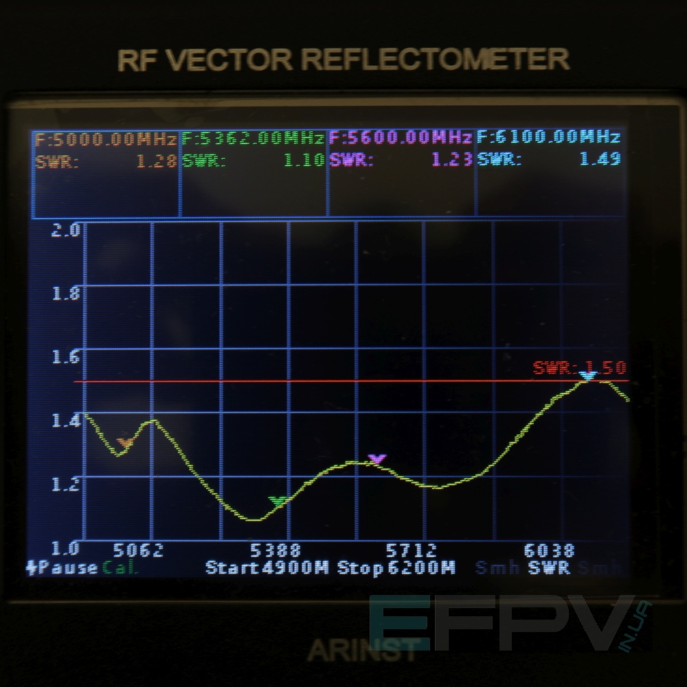 Антена Clover LHCP / Конюшина ліва 4.9-6.2 GHz