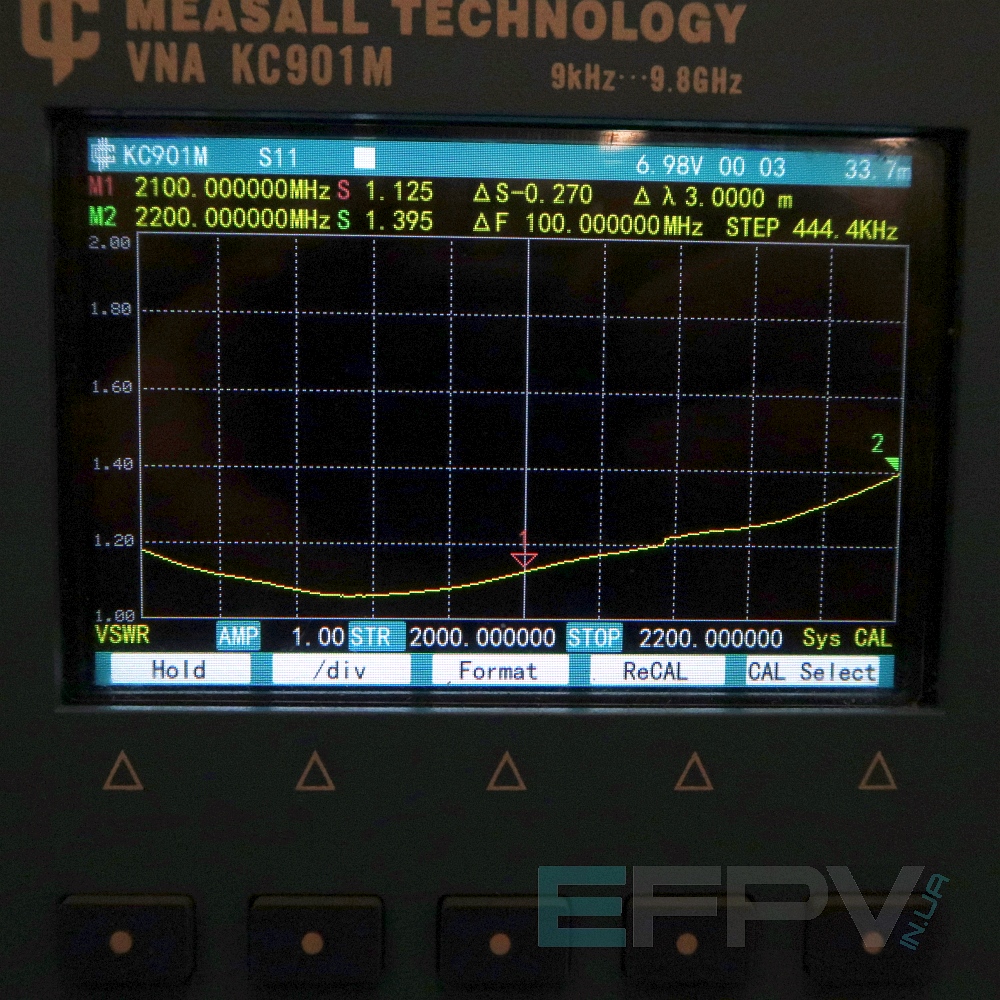 Диполь 2100 MHz T-type (кабель 9 см)