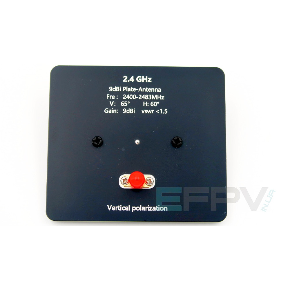 Патч антена Maple Wireless 2.4G 9dBi Linear 2400-2483MHz RP-SMA
