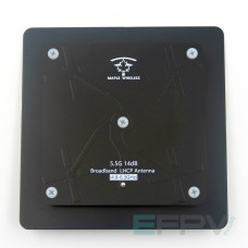 Патч антена Maple Wireless 5.5G 14dBi LHCP 4.9-6.3GHz SMA