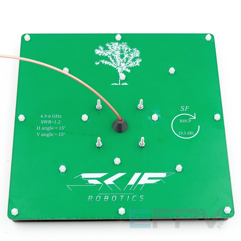 Патч Skif 19,5dBi RHCP 4.9-6.0 GHz (Made in UA)