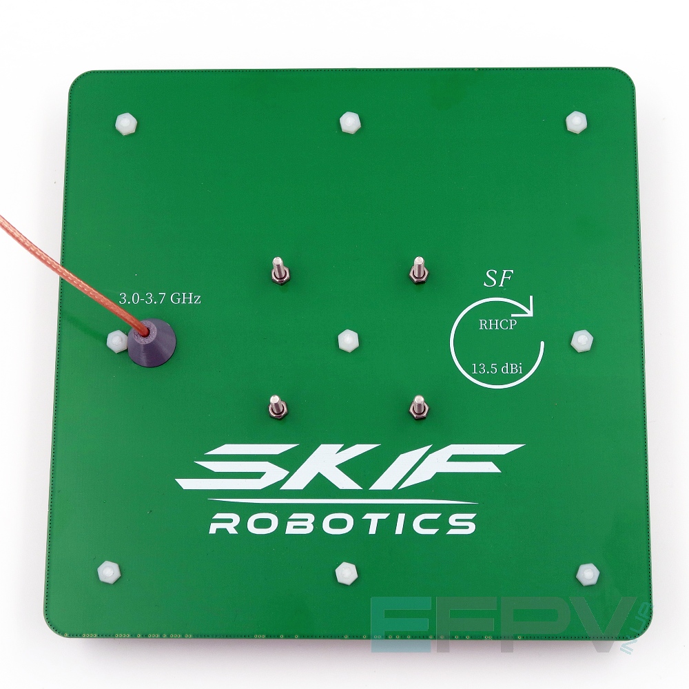 Патч Skif 13.5dBi RHCP 3.0-3.7 GHz (Made in UA)