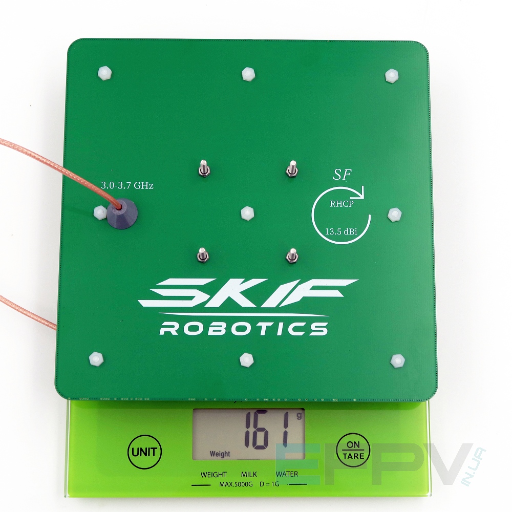 Патч Skif 13.5dBi RHCP 3.0-3.7 GHz (Made in UA)