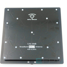 Патч антена Maple Wireless 5.5G 20dBi RHCP 4.85-6.3GHz SMA