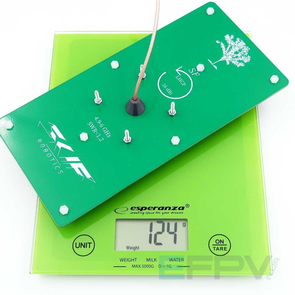 Патч Skif 16dBi LHCP 4.8-6.0 GHz