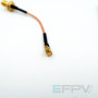 Антенний кабель RP SMA Female - MMCX кутовий 10см перехідник пігтейл RG316