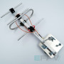 Антена Yagi 1000MHz 4 секції 8,6 dBi