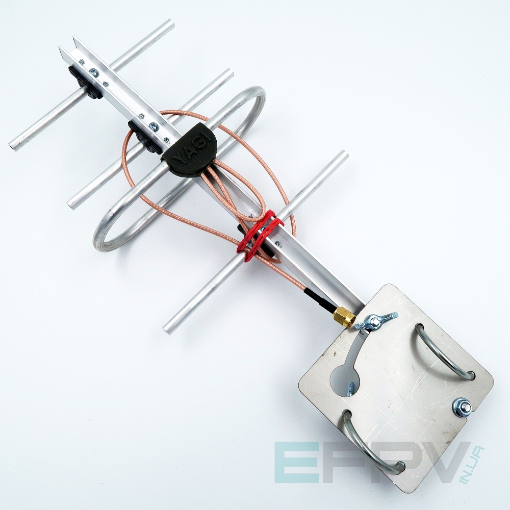 Антена Yagi 1000MHz 4 секції 8,6 dBi