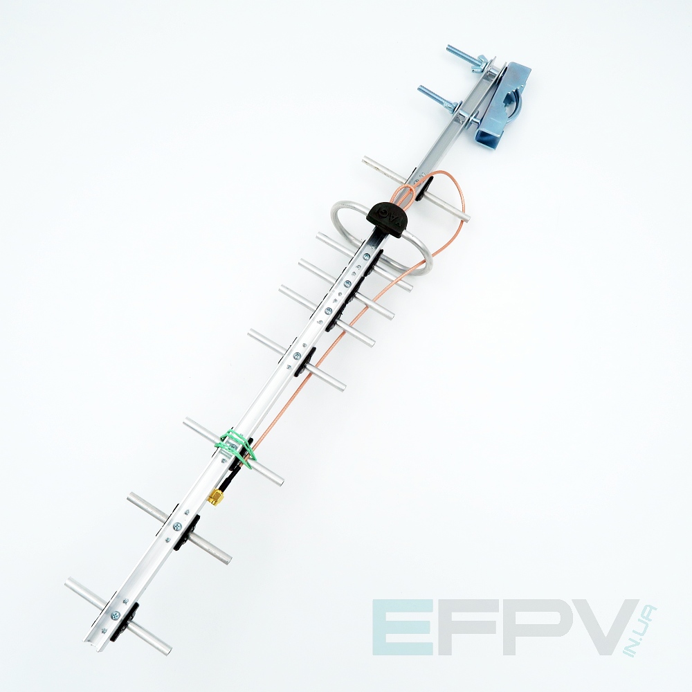 Антена Yagi 1500MHz 9 секцій 13,4 dBi