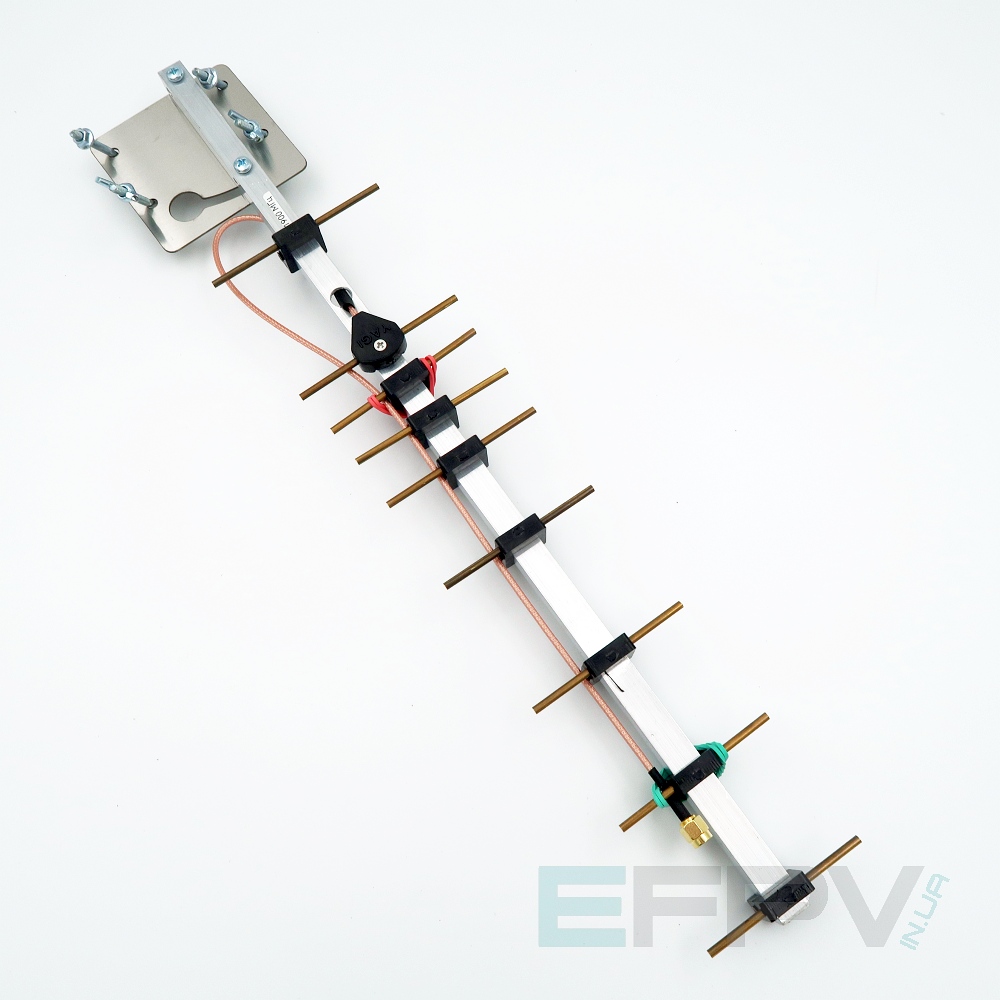 Антена Yagi 1900 MHz 9 секцій 13,4 dBi