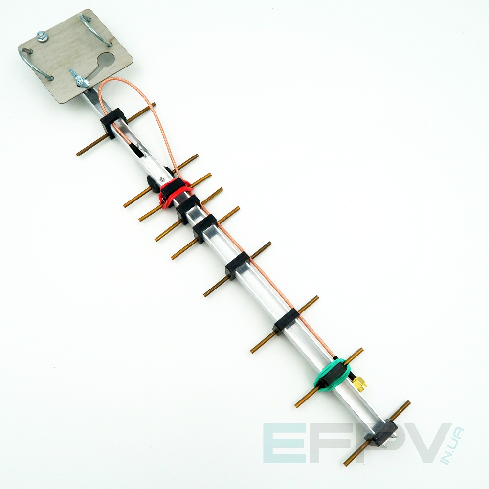 Антена Yagi 1900 MHz 9 секцій 13,4 dBi