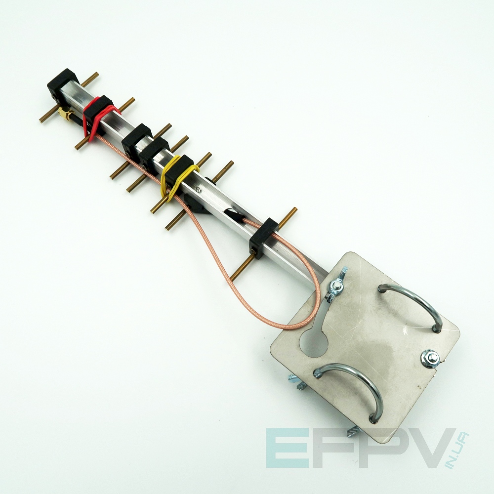 Антена Yagi 2400 MHz 7 секцій 11,9 dBi