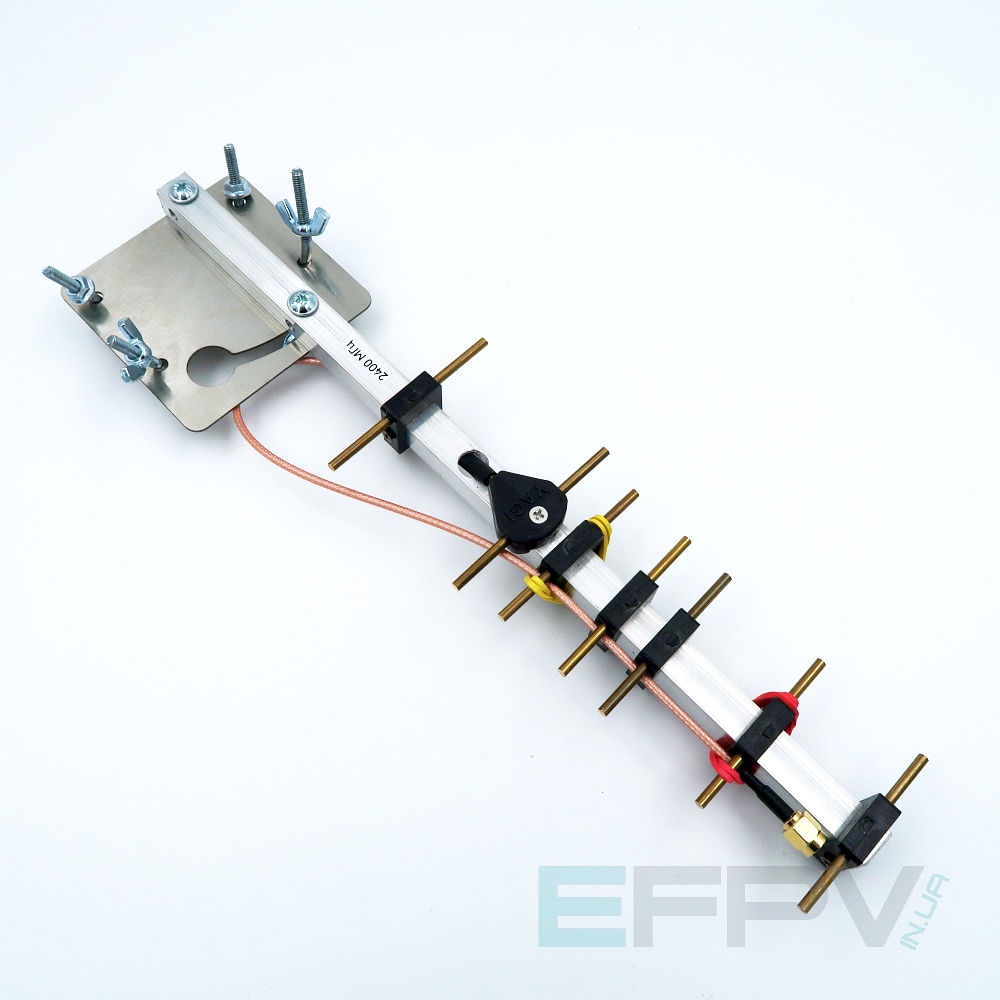 Антена Yagi 2400 MHz 7 секцій 11,9 dBi