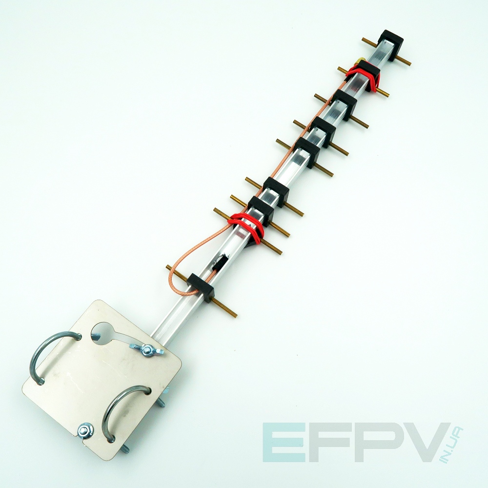 Антена Yagi 2400 MHz 9 секцій 13,4 dBi