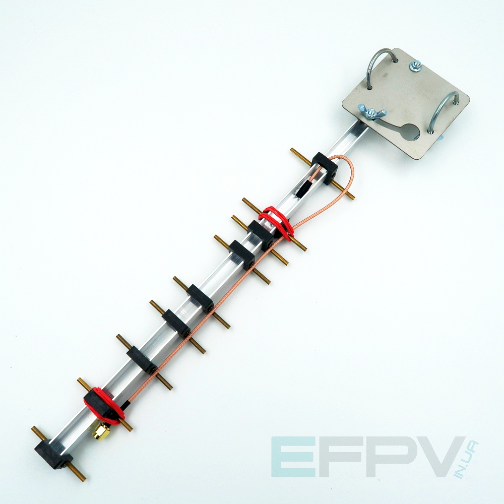 Антена Yagi 2400 MHz 9 секцій 13,4 dBi