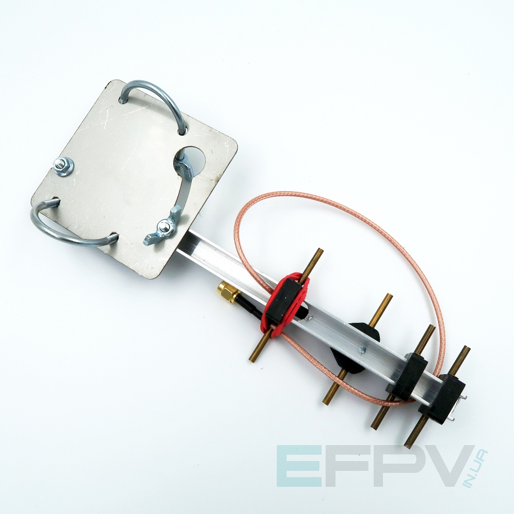 Антена Yagi 2600 MHz 4 секції 8,6 dBi