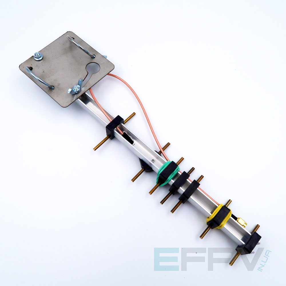 Антена Yagi 2600 MHz 7 секцій 11,9 dBi
