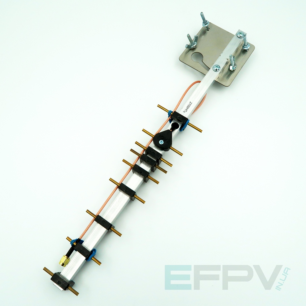 Антена Yagi 2700MHz 9 секцій 13,4 dBi