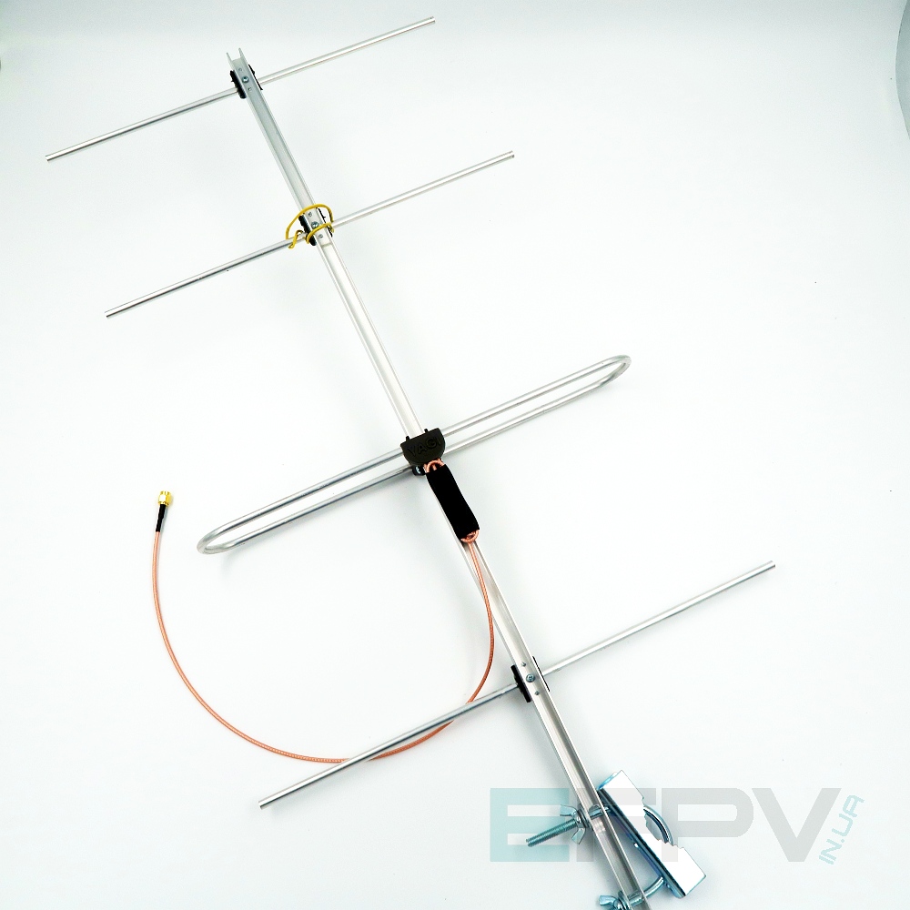 Антена Yagi 370-400MHz 4 секції 8,6 dBi
