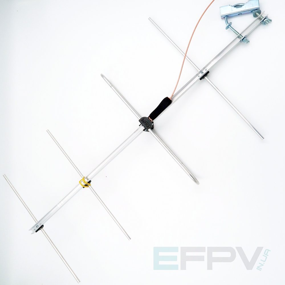 Антена Yagi 380MHz 4 секції 8,6 dBi