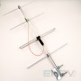Антена Yagi 400MHz 4 секції 8,6 dBi