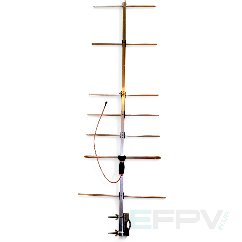 Антена Yagi 433MHz 7 cекцій 11,9 dBi