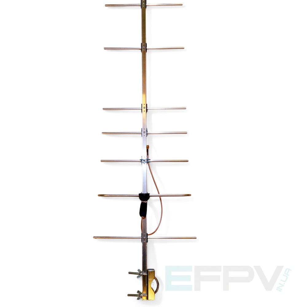 Антена Yagi 500MHz 7 cекцій 11,9 dBi