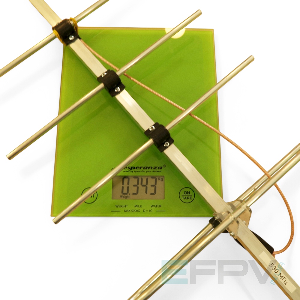 Антена Yagi 530MHz 7 cекцій 11,9 dBi