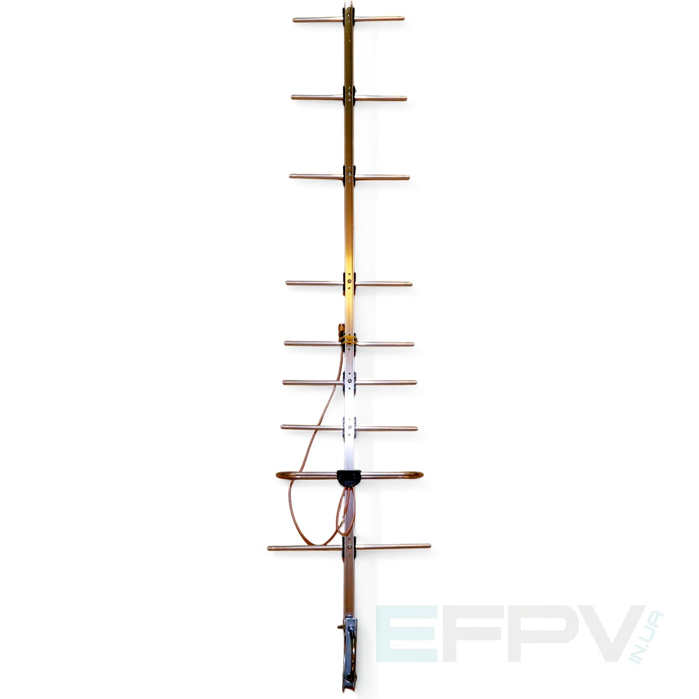 Антена Yagi 720MHz 9 cекцій 13,4 dBi