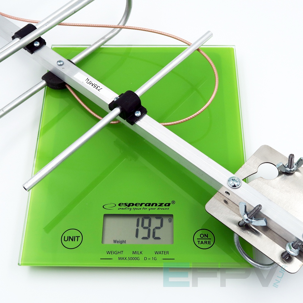 Антена Yagi 735MHz 4 cекції 8,6 dBi