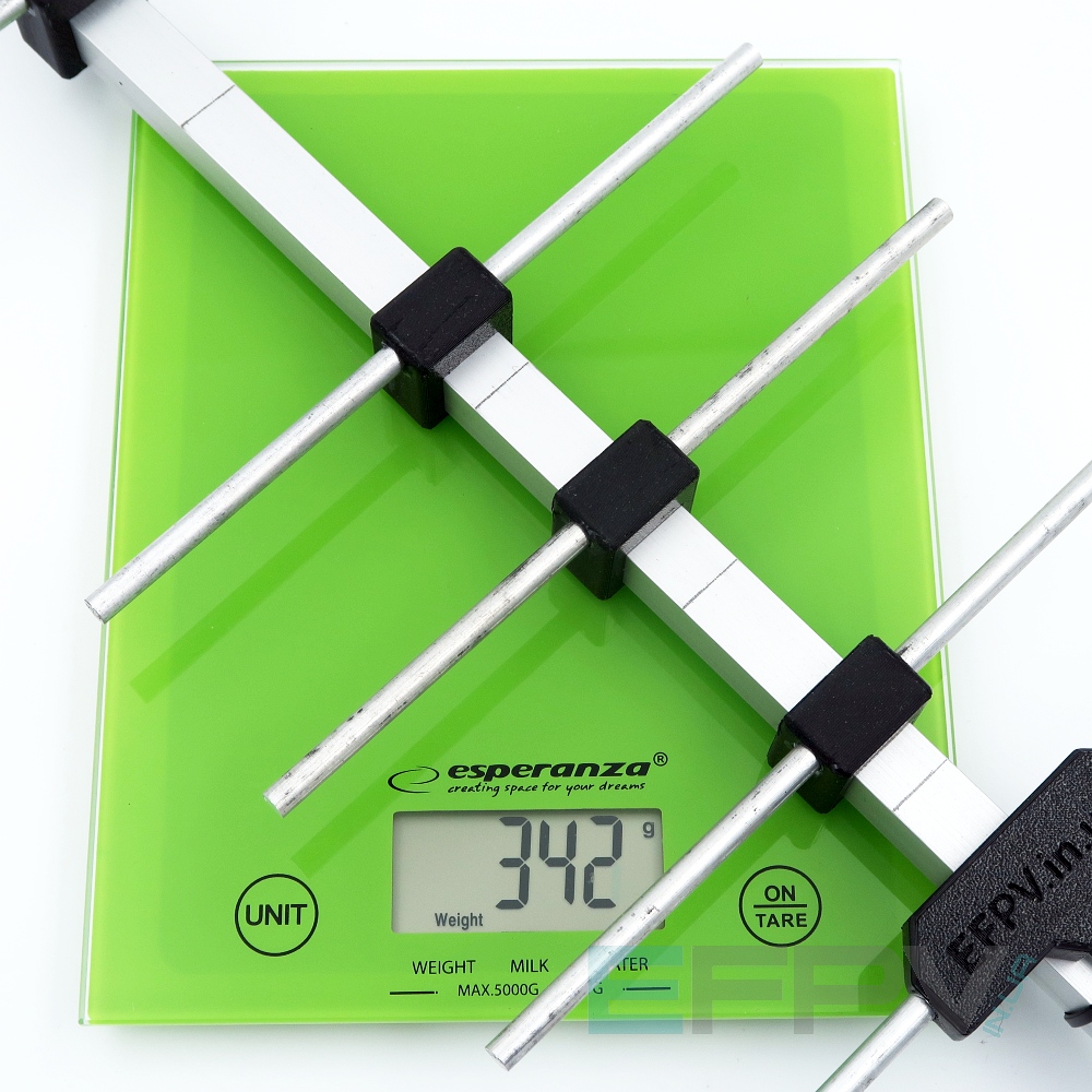 Антена EFPV Yagi 735MHz 9 cекцій 13.4 dBi