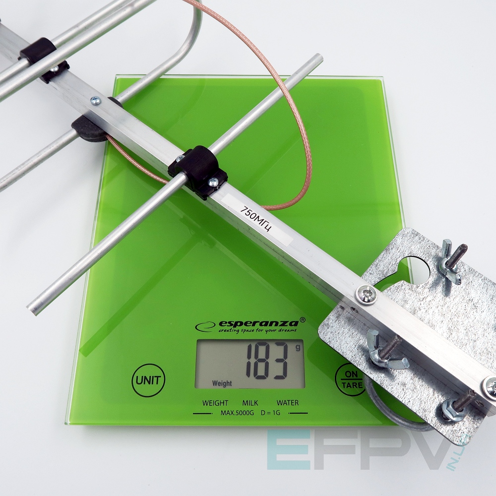 Антена Yagi 750MHz 4 cекції 8,6 dBi