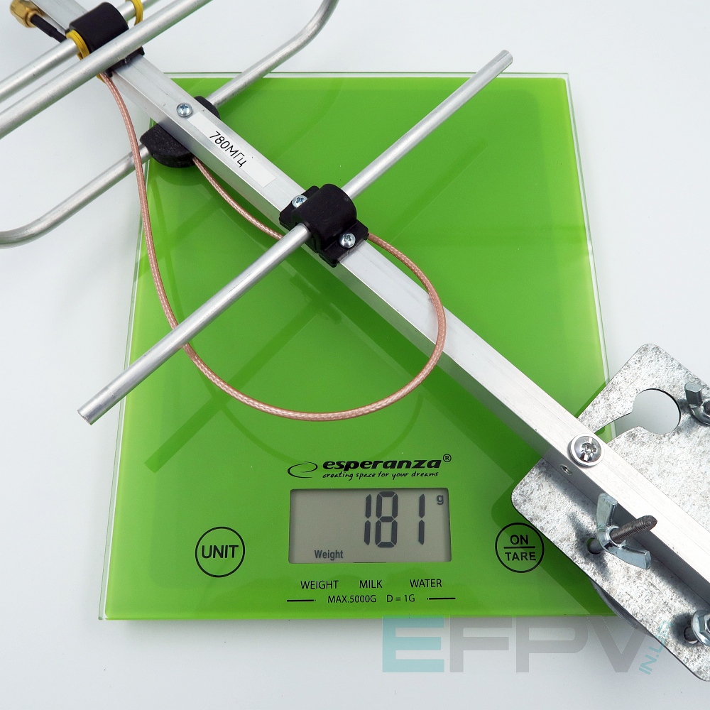 Антена Yagi 780MHz 4 cекції 8,6 dBi