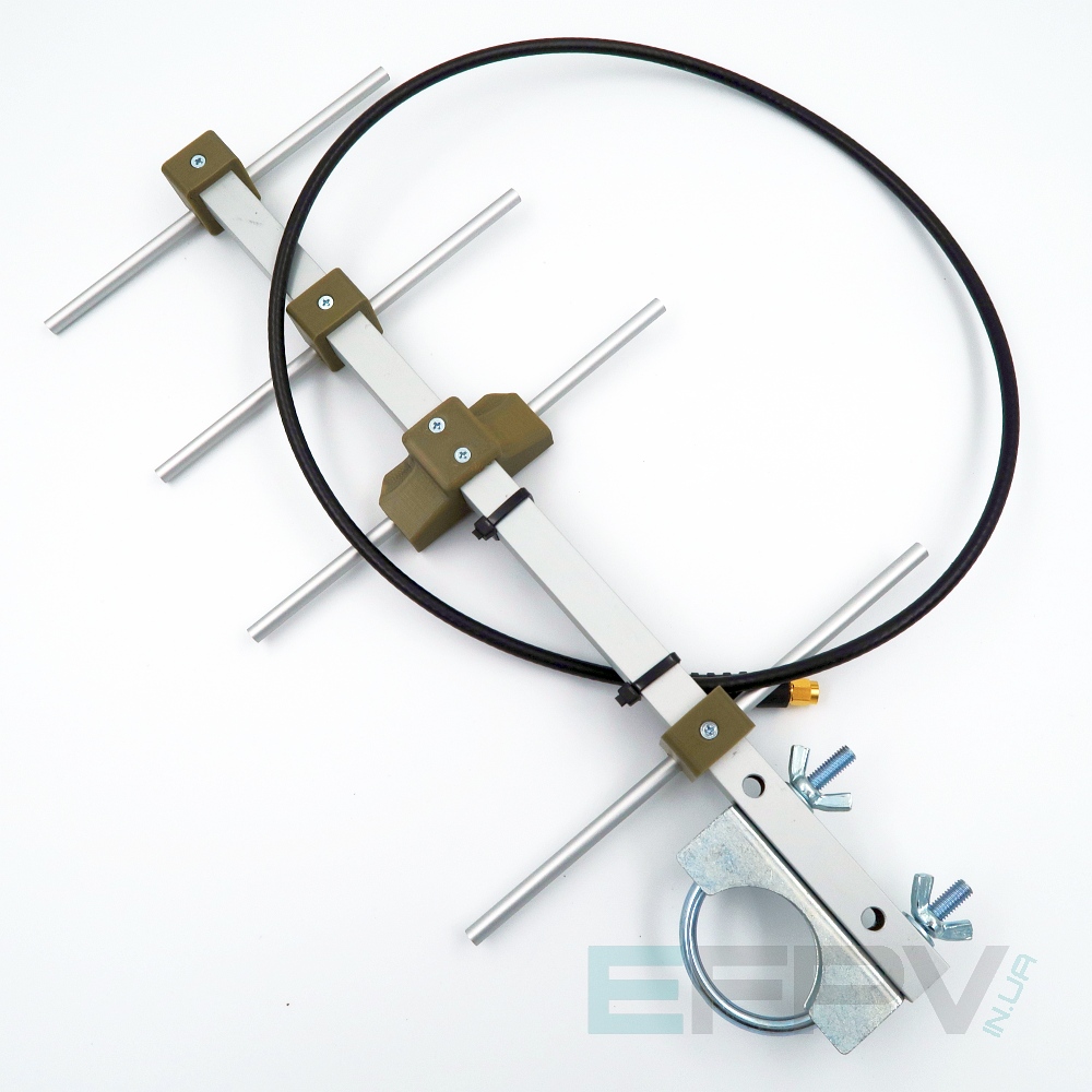 Антена Yagi 720-800MHz 4 cекції 8,6 dBi