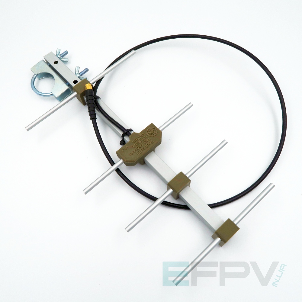 Антена Yagi 720-800MHz 4 cекції 8,6 dBi