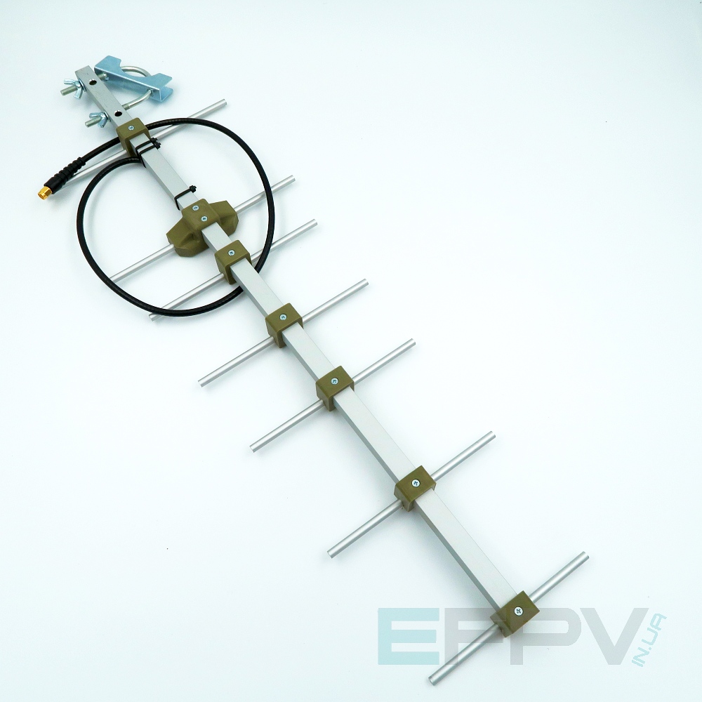 Антена Yagi 700-800MHz 7 cекцій 11,9 dBi