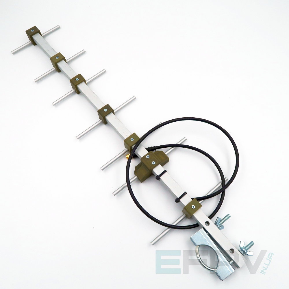 Антена Yagi 915MHz 7 cекцій 11,9 dBi  (800 - 960)