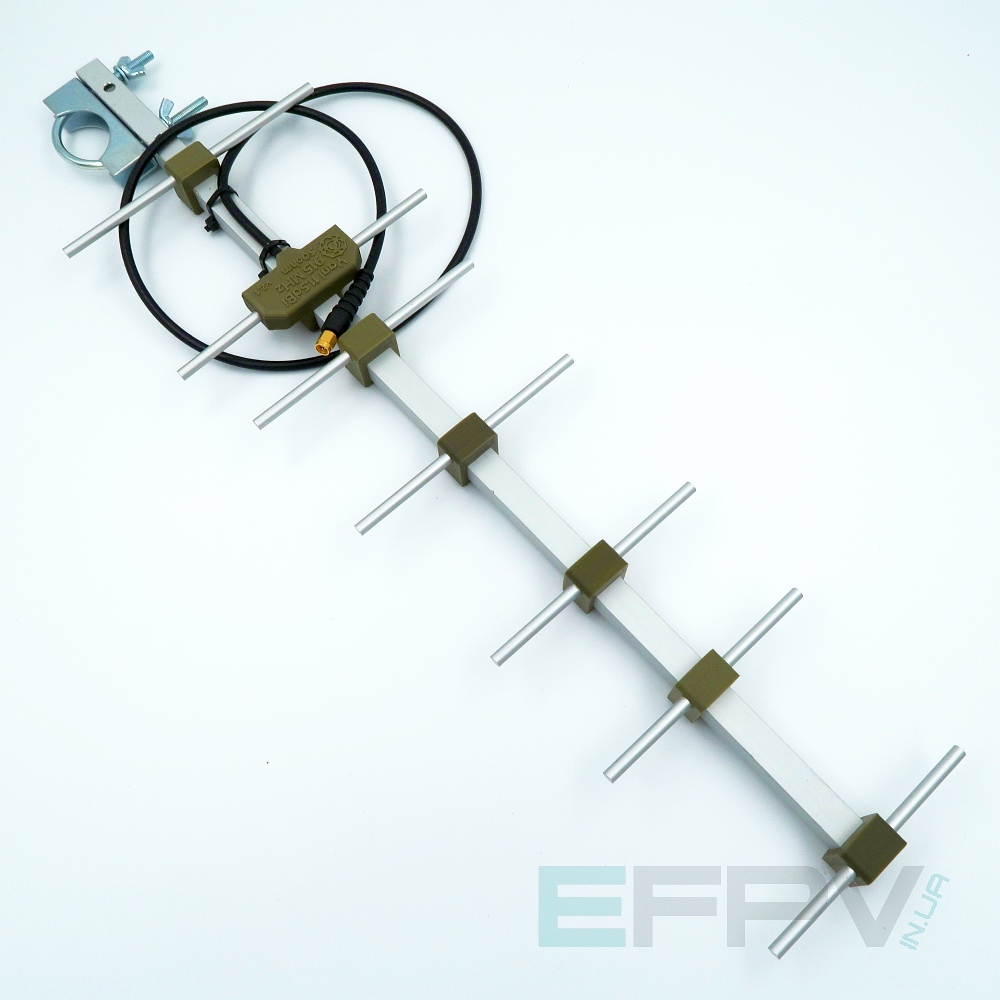 Антена Yagi 915MHz 7 cекцій 11,9 dBi  (800 - 960)