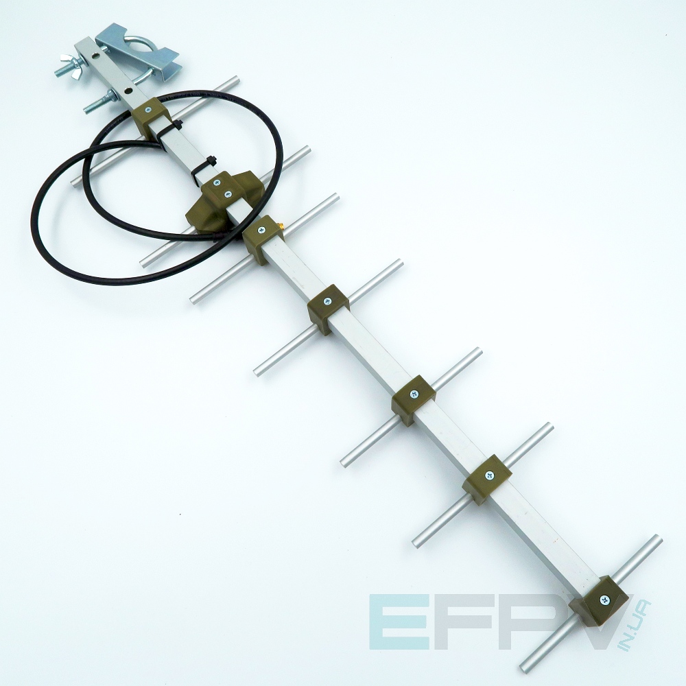 Антена Yagi 915MHz 7 cекцій 11,9 dBi  (800 - 960)