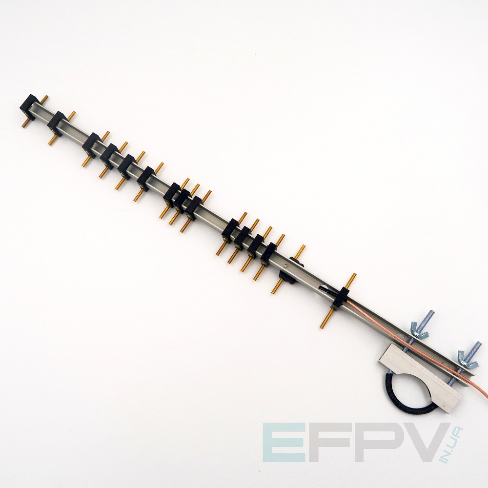 Антена Yagi 2600 MHz 15 секцій 16 dBi
